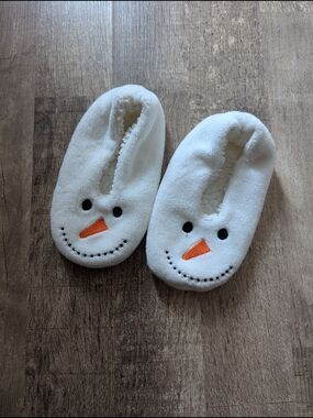 Women's Snowman Slipper Socks